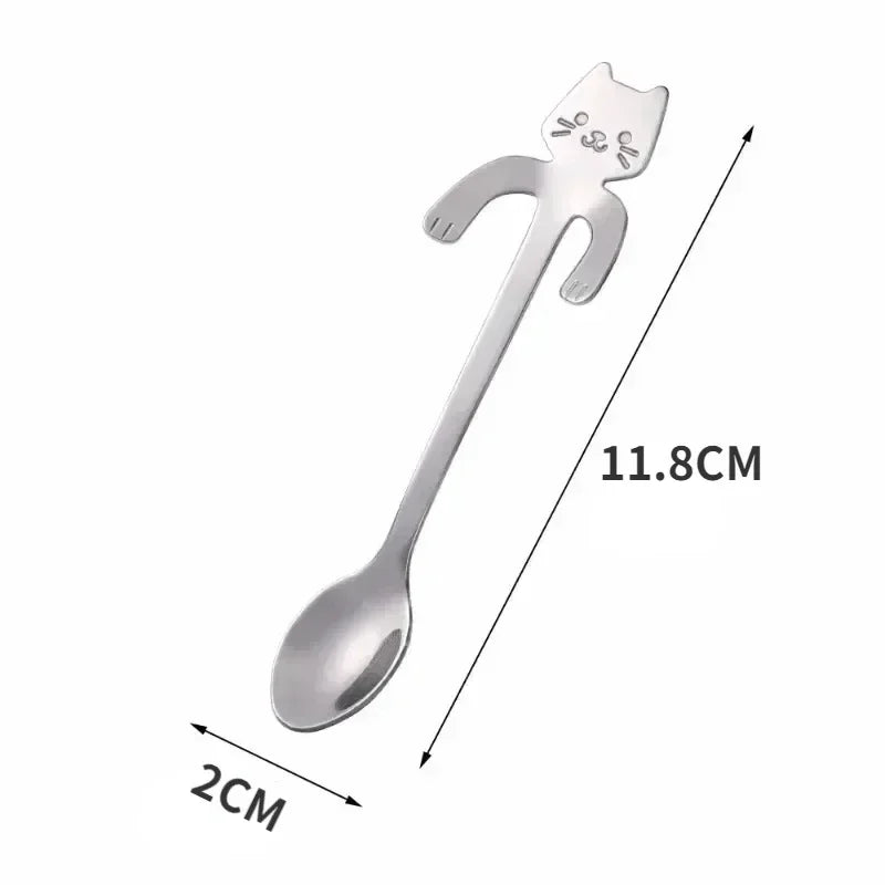 Schattige Katten Theelepeltjes