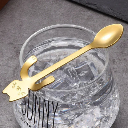 Schattige Katten Theelepeltjes